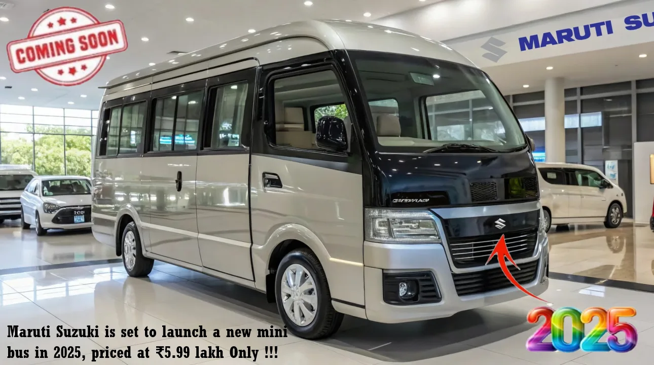 Maruti Suzuki Mini Luxury Bus 2025