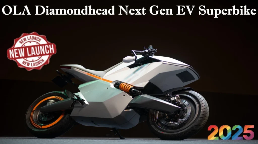 Future वाली Superbike Ola Diamondhead EV सिर्फ़ 2 Second में 0-100 km/h, 211 km Range + 36 HP Power और Price ₹5 Lakh के अंदर 2 Ola Diamondhead EV