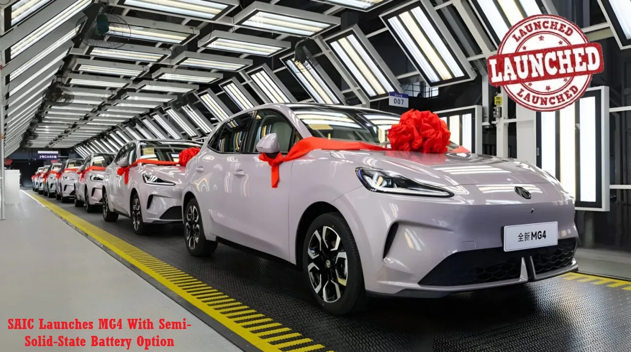 SAIC EV MG4 With Semi-Solid-State Battery