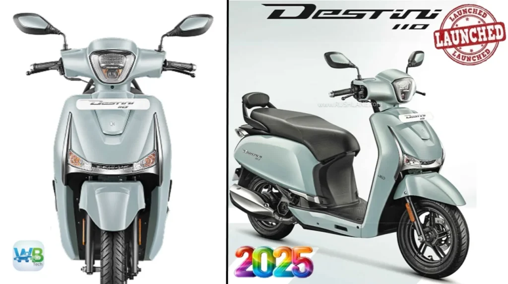 Hero Destini 110 2025 Launched! Smartest Family Scooter With Best Mileage 2 Hero Destini 110 2025