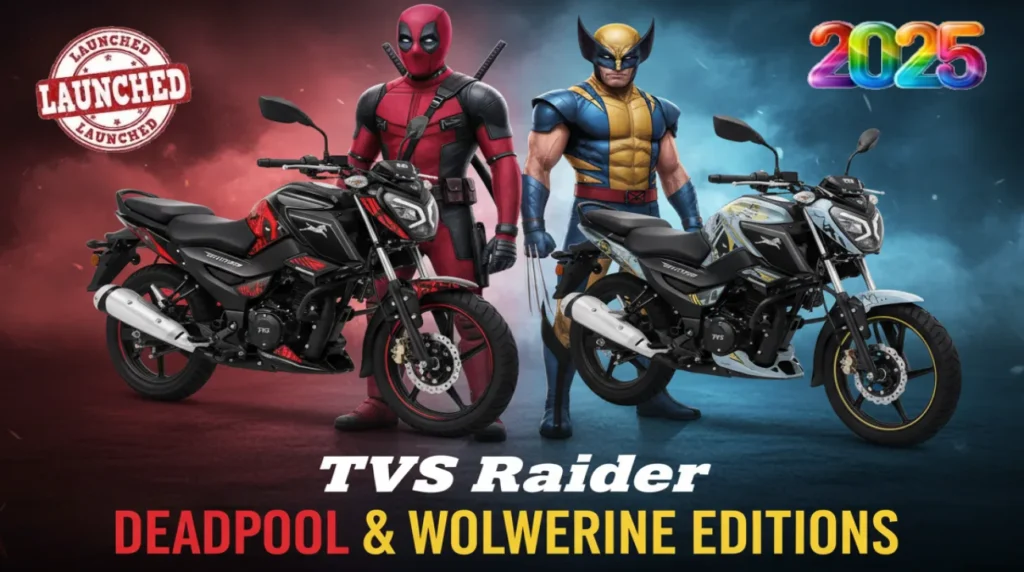 TVS Raider 2025 Superhero Edition