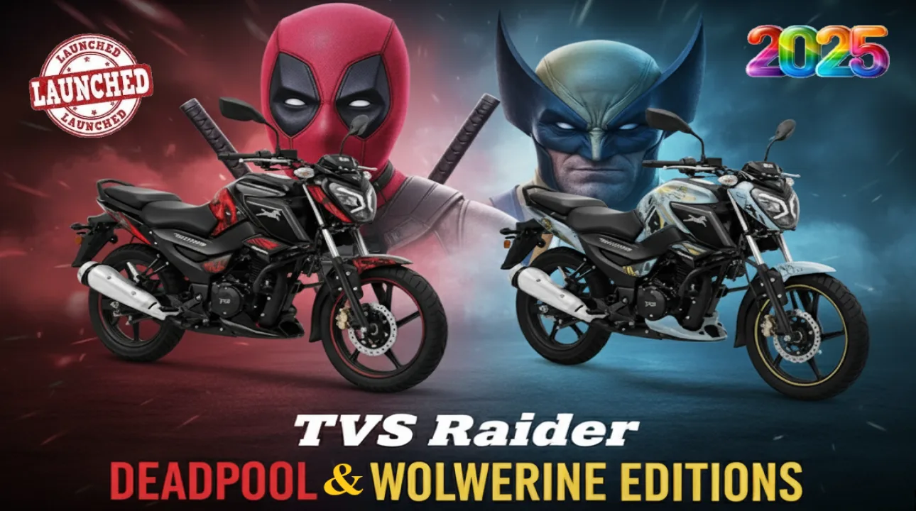 TVS Raider 2025 Superhero Edition